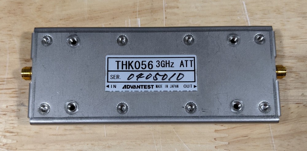 Advantest THK056 3GHz Electronic RF Attenuator Module