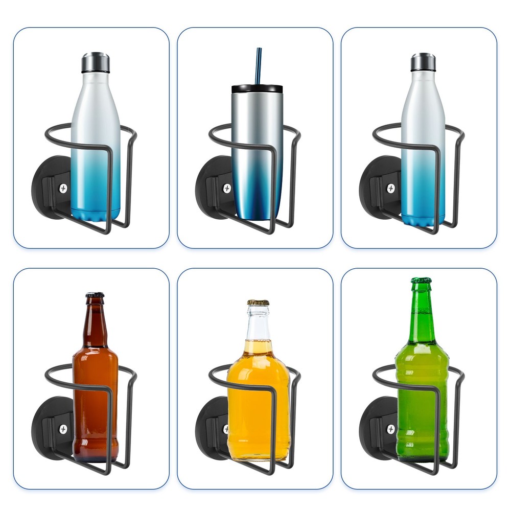 2pcs Magnetic Cup Holder Magnet Drink Holder, Horizontal Surface Mounting