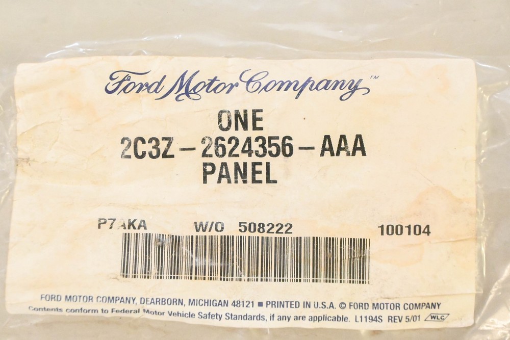 New OEM Ford 2C3Z-2624356-AAA Right B-Pillar Trim Panel NOS
