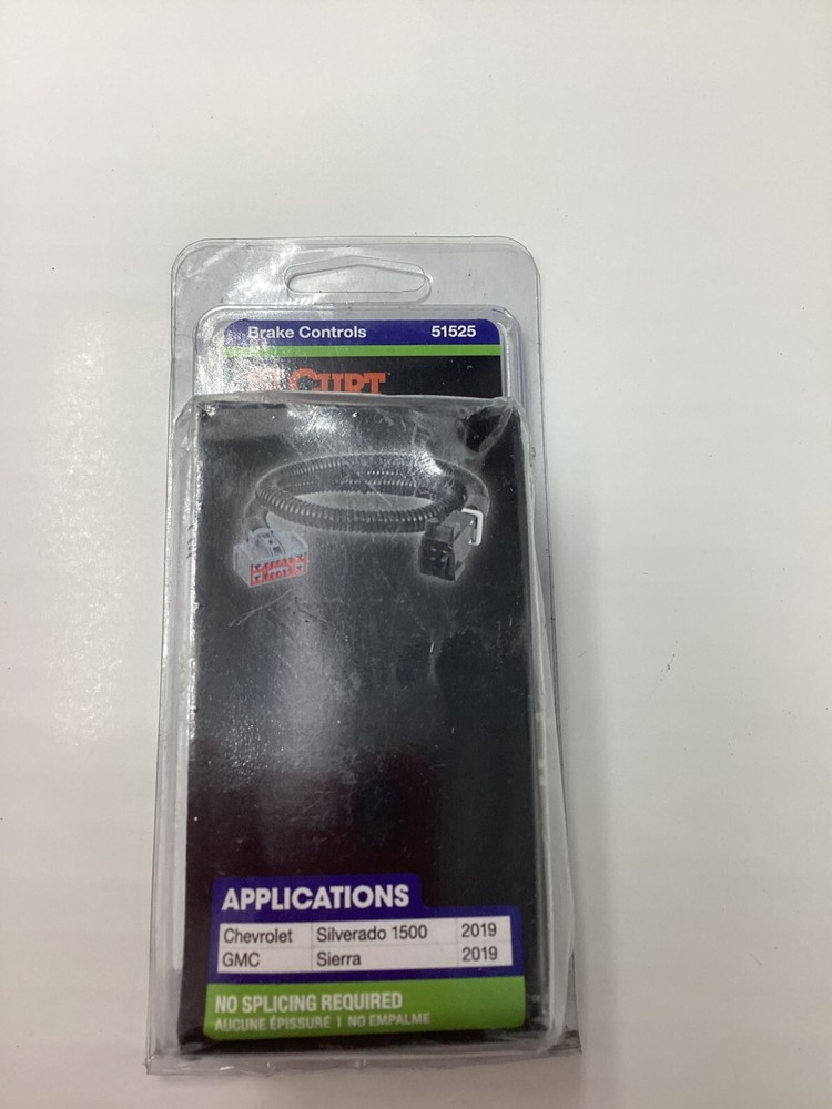 Curt Brake Controller Harness 51525 For Chevy 2019 Silverado 1500 & GMC Sierra