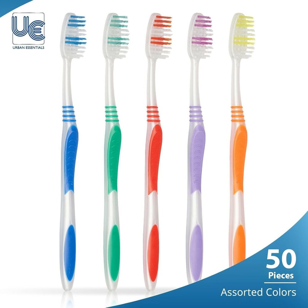 100 pack Bulk wholesale 50 Individually Wrapped Toothbrushes & 50 Toothpaste