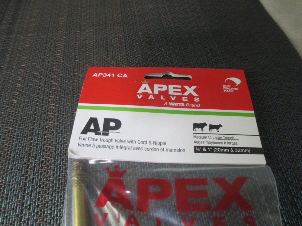 Watts AP341 CA Trough Valve NEW! 3/4 &1