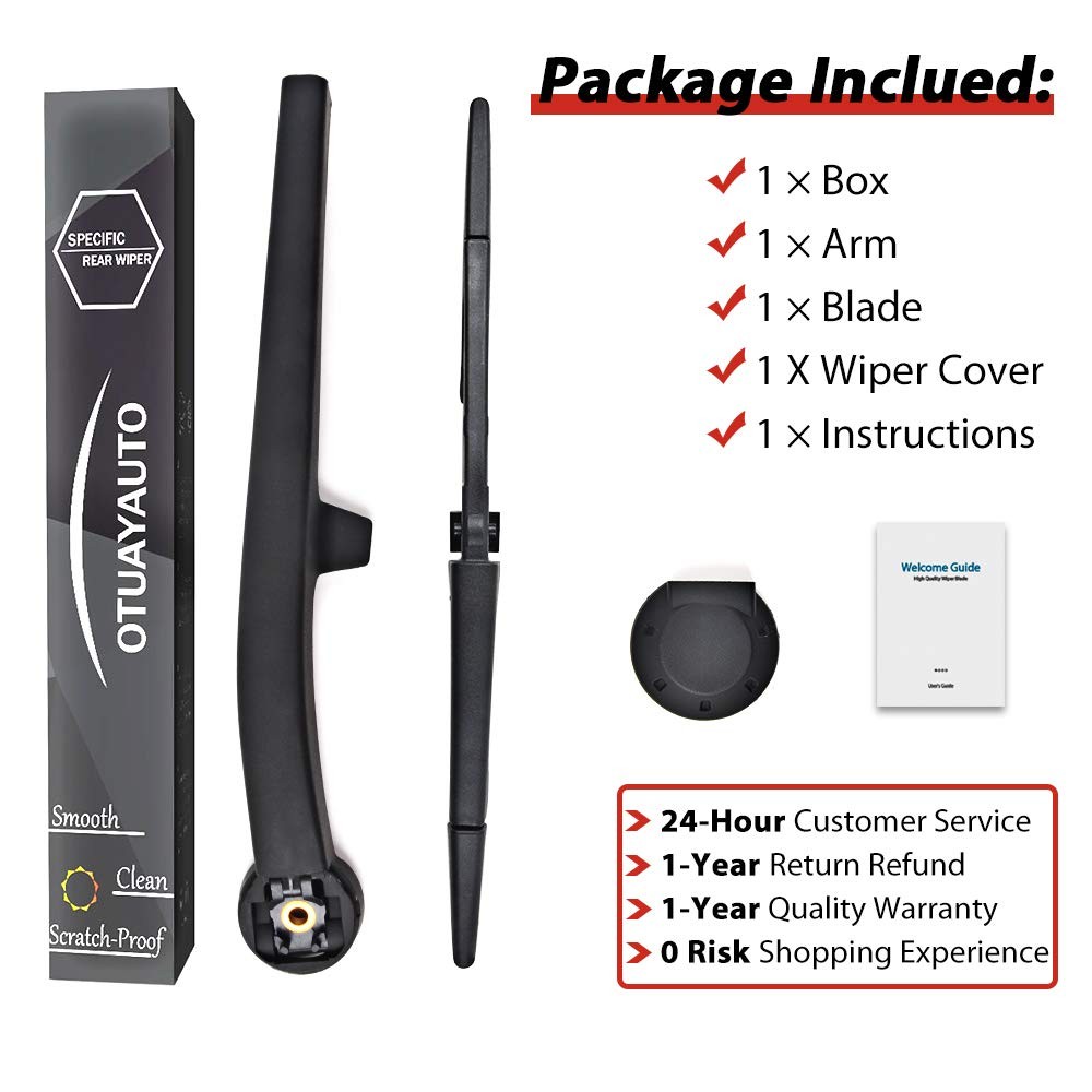 20062010 Jeep Commander Rear Wiper Arm Blade Cover Cap Replacement