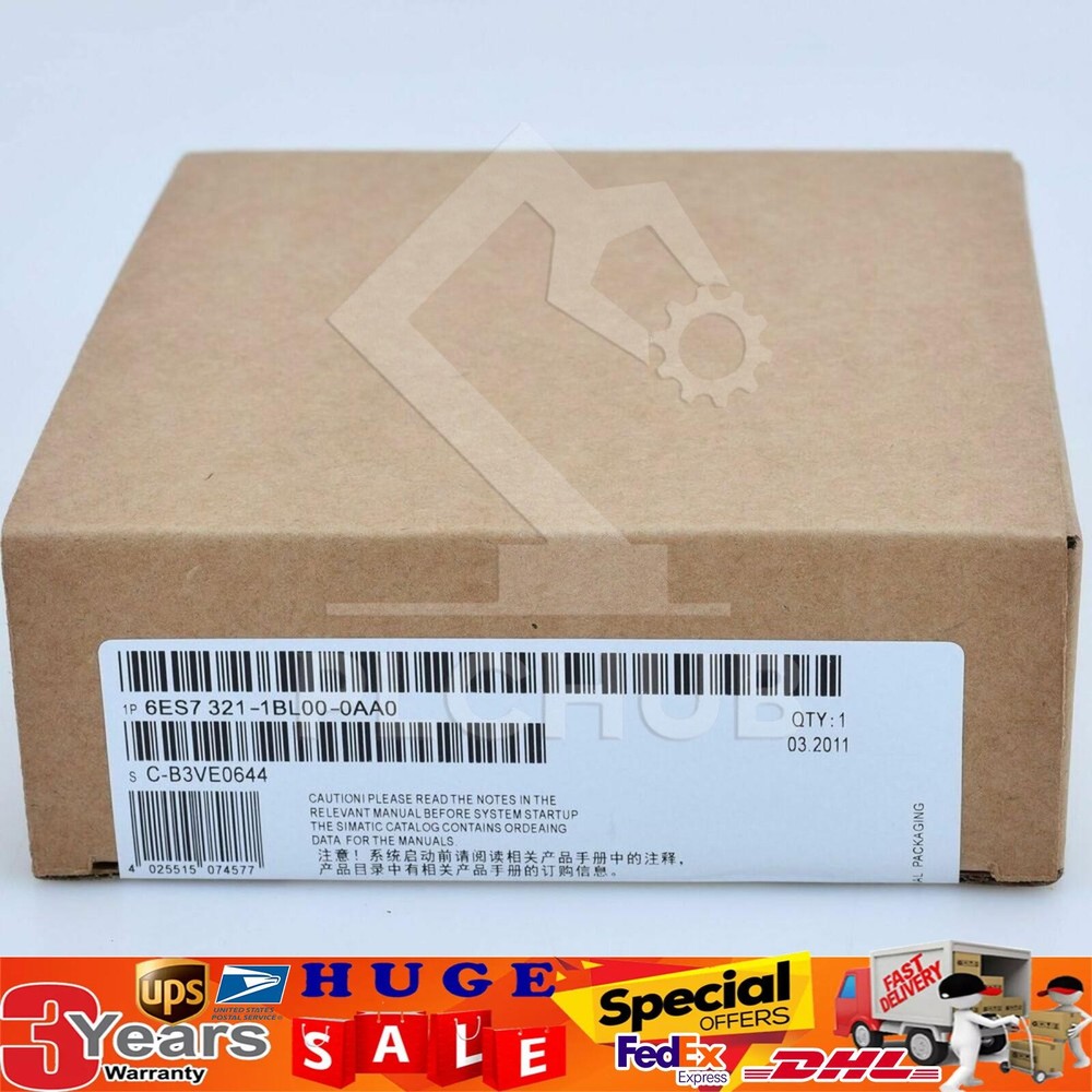 One New Siemens 6ES7 321-1BL00-0AA0 6ES7321-1BL00-0AA0 In Box Fast Shipping