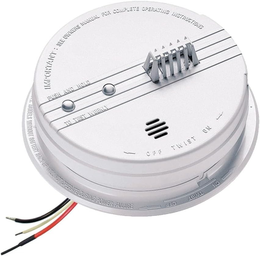 Heat Alarm with 120V Power Source and Quick Connect Installation Easy Setup