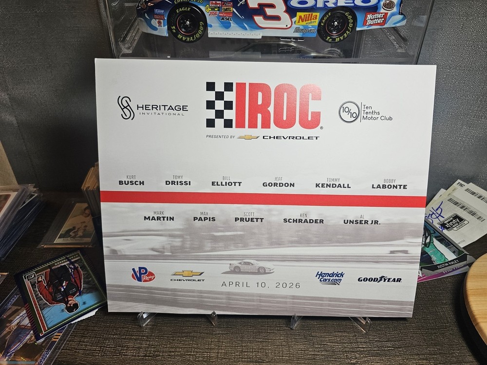 Heritage Invitational 2026 IROC Hero Card