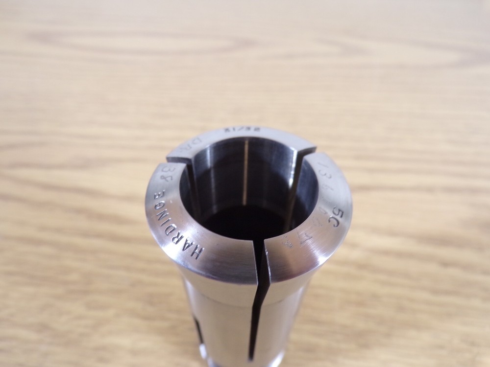 Hardinge 5C Round Smooth Collet, 31/32", Internal Thread