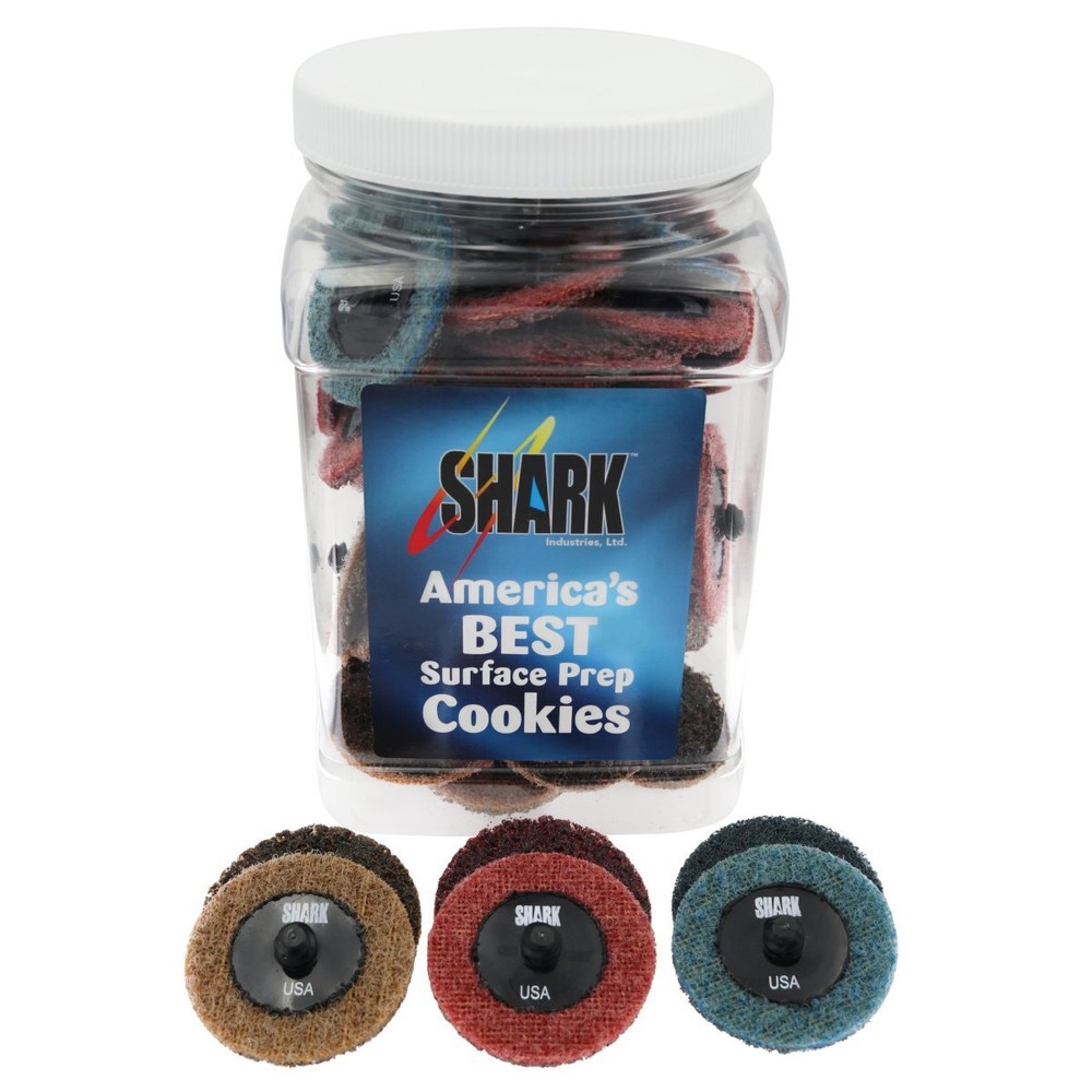 Shark Industries 2" Quick Change Surface Prep Conditioning Discs 50 Pack