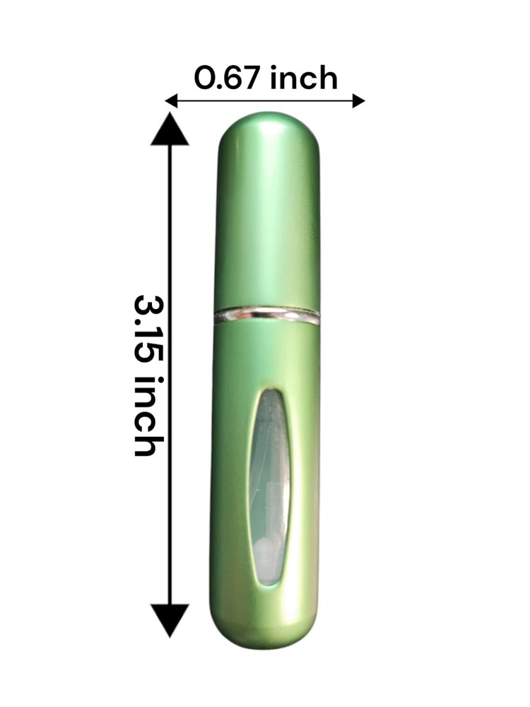 Perfume Atomizer Bottle- Portable Mini Refillable Spray Pump 5ml (4 PCs)