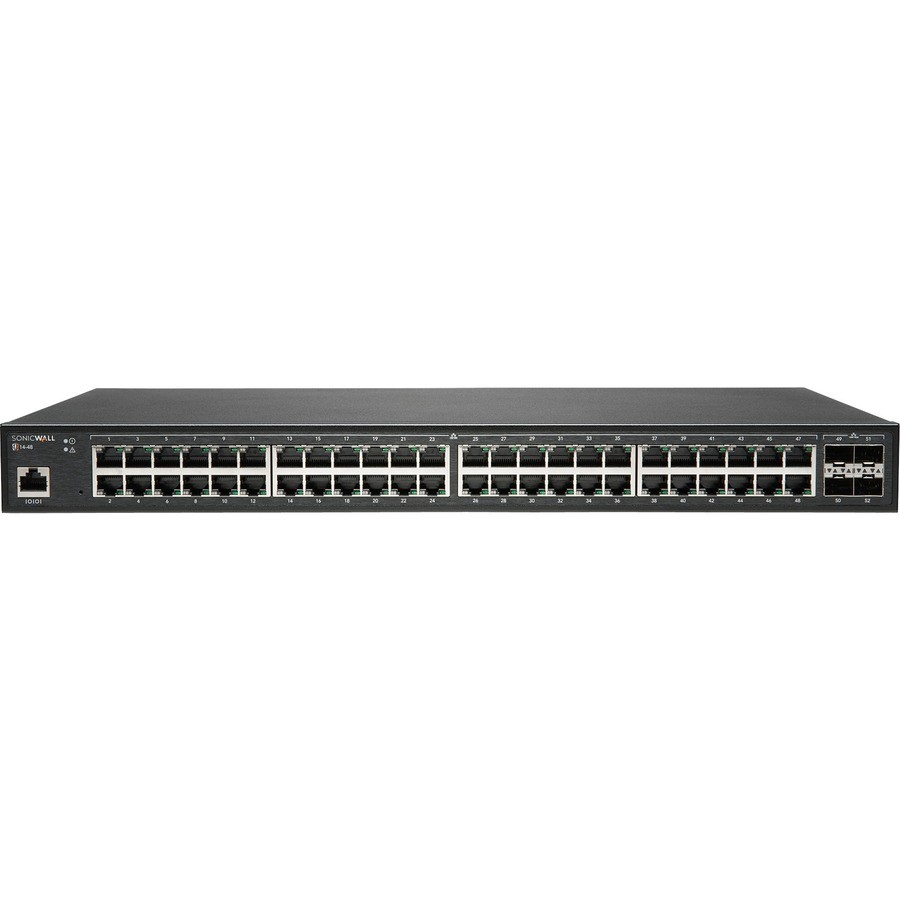 SonicWall SWS14-48 Switch with 1Year Support 02SSC8380