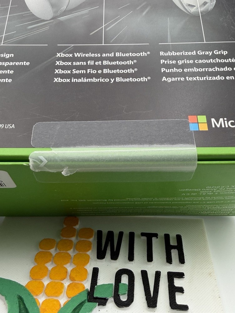 New Microsoft Xbox Wireless Controller, Ghost Cipher Special Edition (QAU-00157)