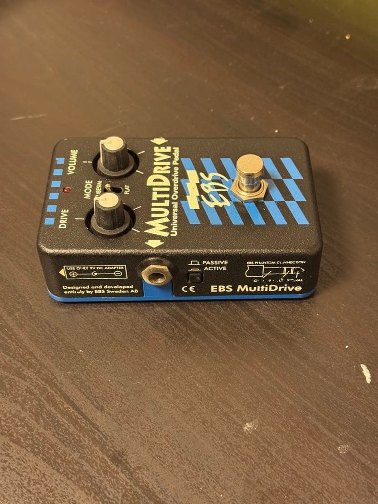 EBS MultiDrive overdrive pedal