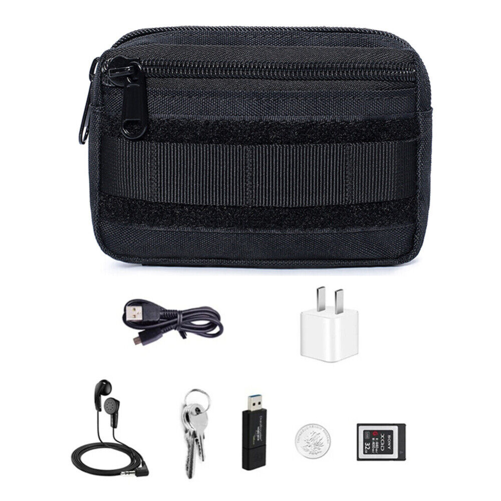 Molle Admin Pouches Tactical Compact Water-Resistant EDC Small Utility Tool Bag