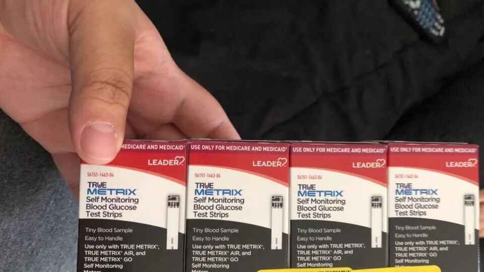 200 TRUE Metrix Diabetic Test Strips Exp 2/2027