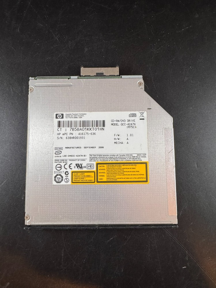 HP Disk Drive CD-RW/DVD GCC-4247N