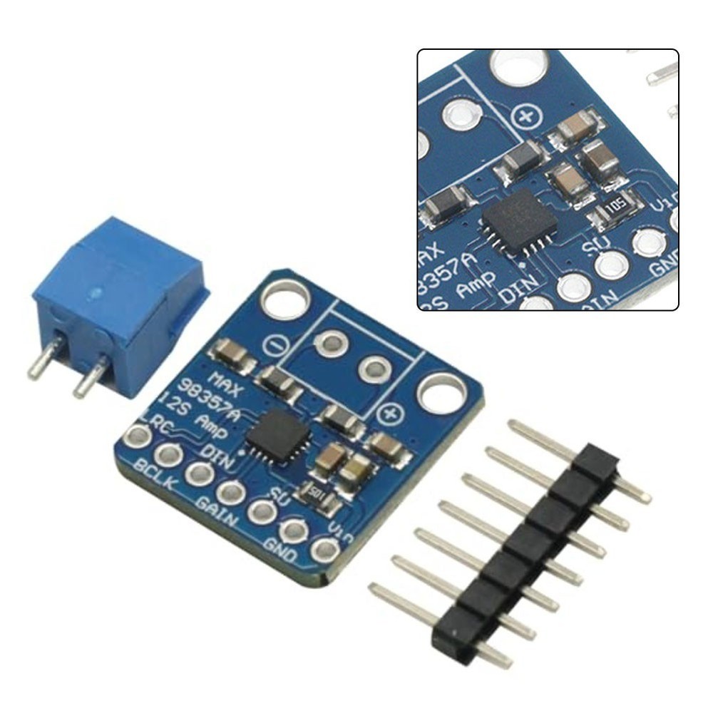5pcs MAX98357 I2S Class D 3W For Audio Decoder Board for Raspberry Pi Projects