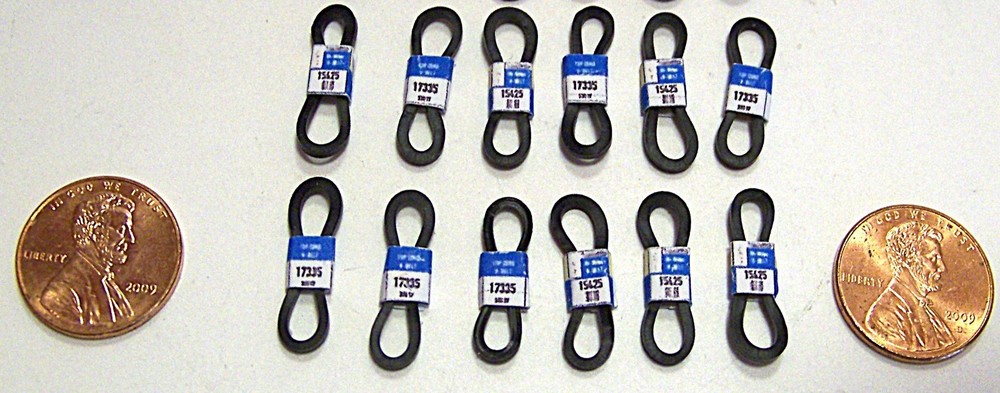 1/24, 1/32 Scale Fan Belts