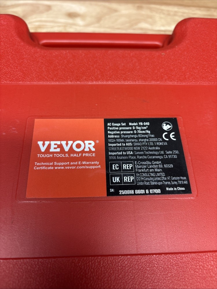Vevor AC Gauge Set YB-040