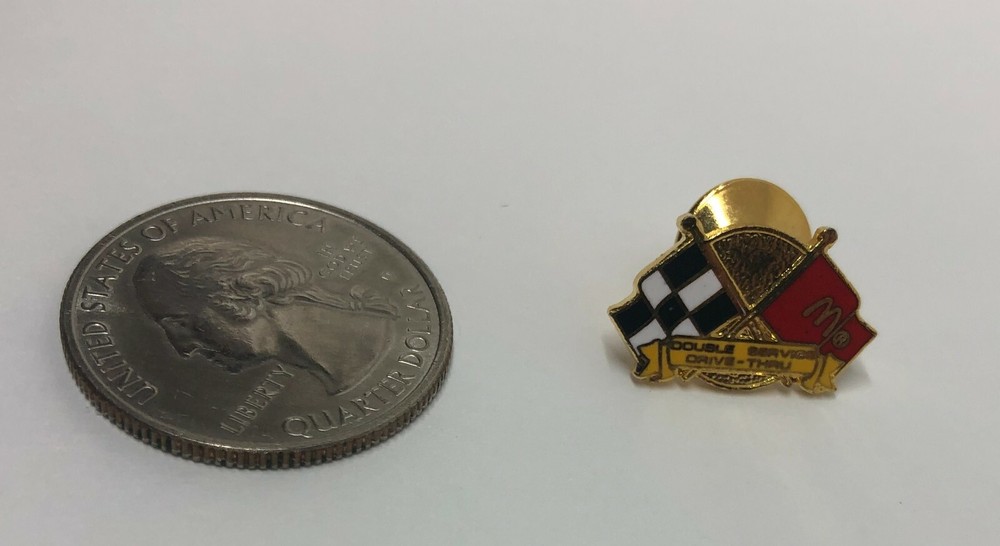 McDonald's Double Service Drive Thru Pin
