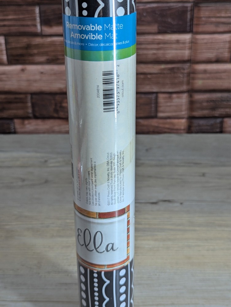 Cricut Ditsy Dots Basic Sampler 6 Ct 12"X12" Premium Matte Vinyl Sampler 2017