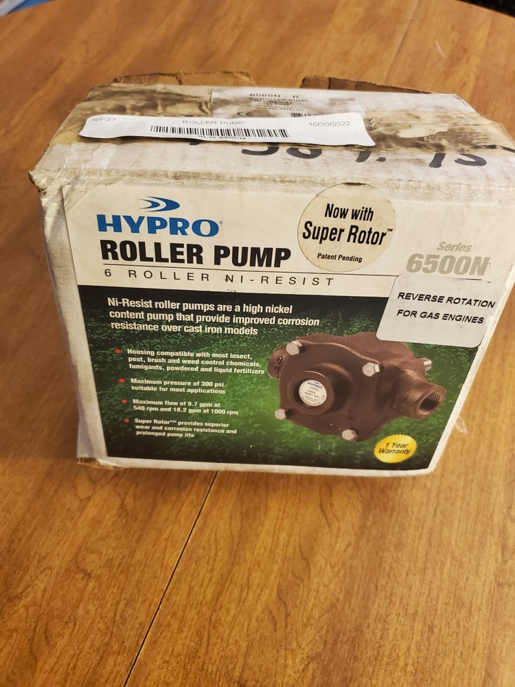 Hypro 6500N Ni-Resist Roller Pump - 6-Roller Pump