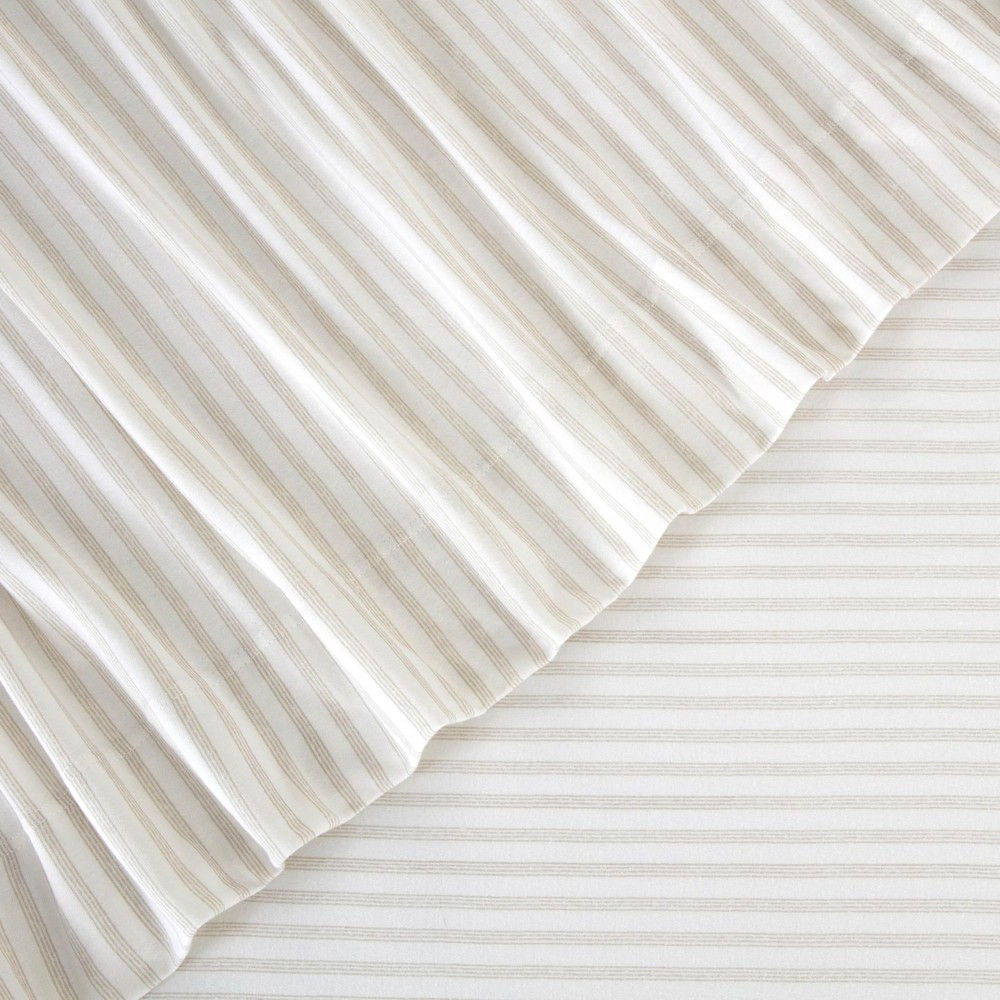 Aster Jersey Set - 4 Piece Queen Size Bed Sheets - Cotton Blend - Durable, De...