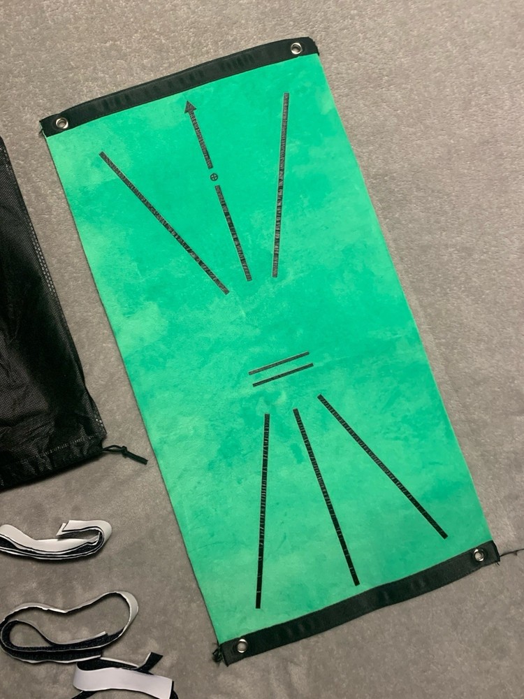 Golf Swing Training Hitting Mat W/ Bag
