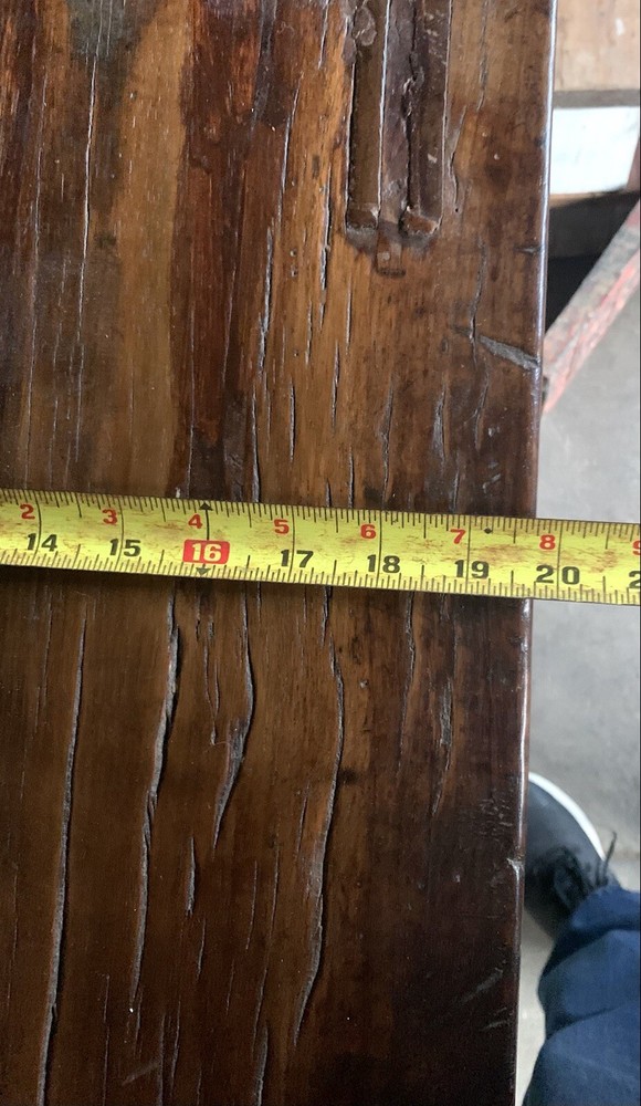 Large Antique Chinese Buffet Table