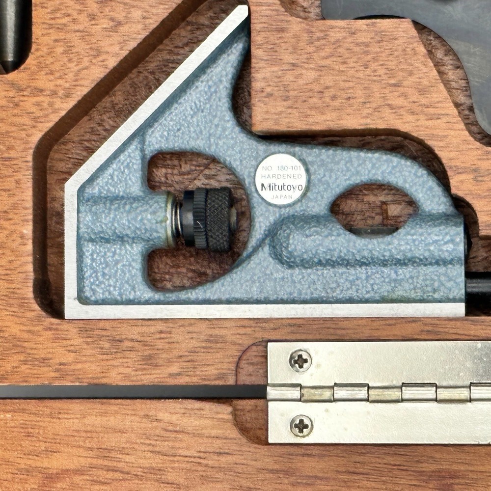 MITUTOYO TOOL KIT - IN MAHOGANY BOX - NEW