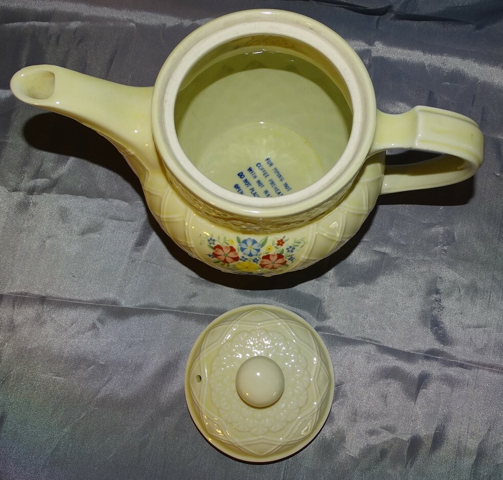 Enterprise USA Floral Drip Coffee Pot