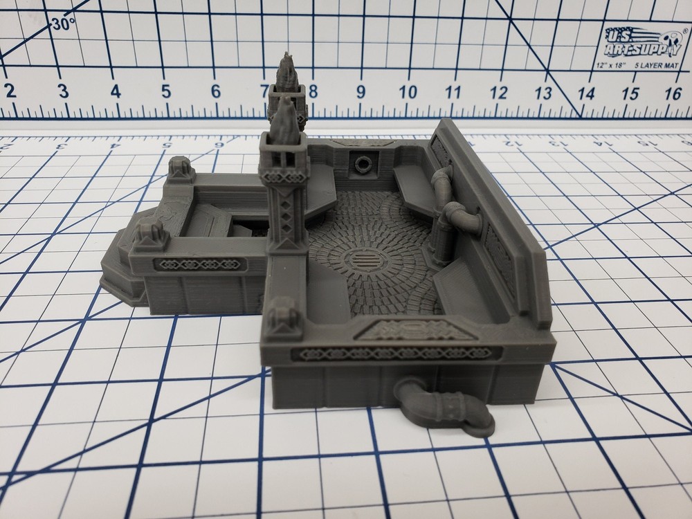 Dwarven Baths - OpenForge - DND - Pathfinder - RPG - Dungeon & Dragons