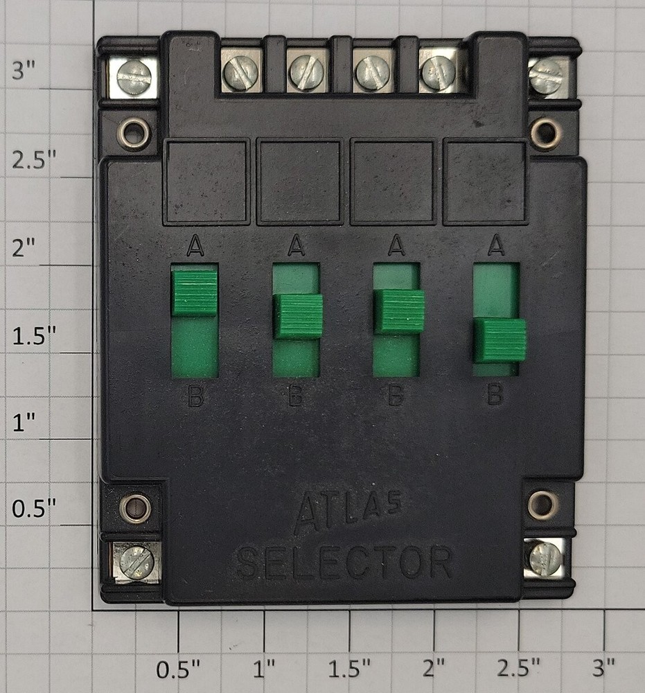 Atlas 215 HO Scale Modern 2 Train Selector Switch Controller