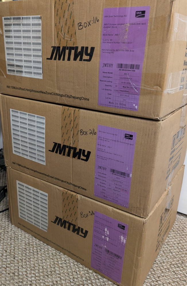 JMS-F Sunspec Compliant PV Module Level Rapid Shutdown Device