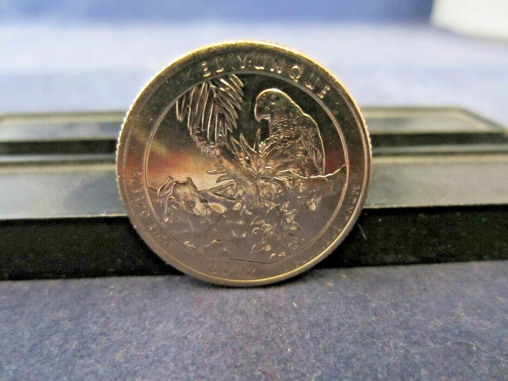 2012-S CLAD Quarter EL YUNQUE MINT STATE UNC BU Upper Grading Ranges