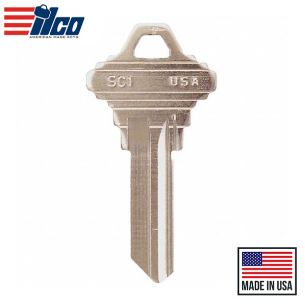 SCHLAGE (SC1) 5 Pin Key Cut By Code Or Picture