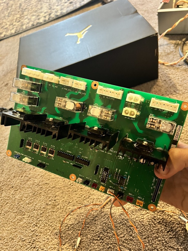Mutoh Heater Relay Board De-36765a