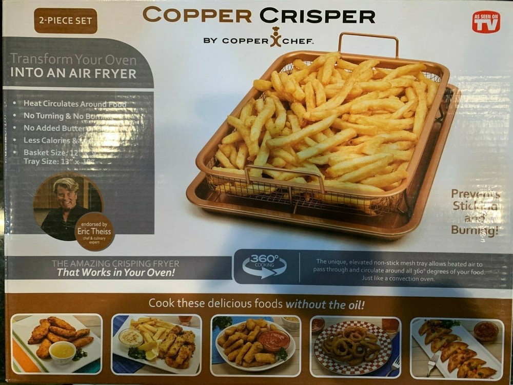 Copper Crisper by Copper Chef NEW
