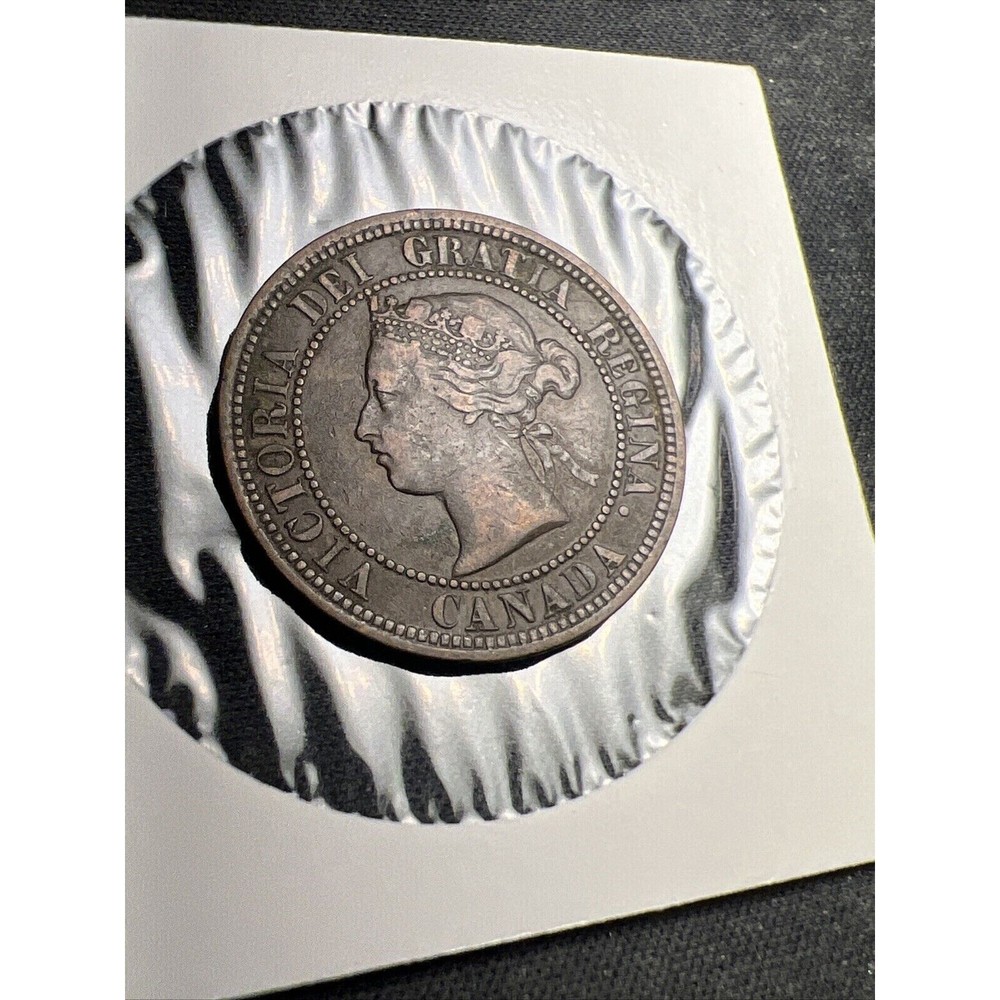 1876 H Canada Large Cent, Z5521