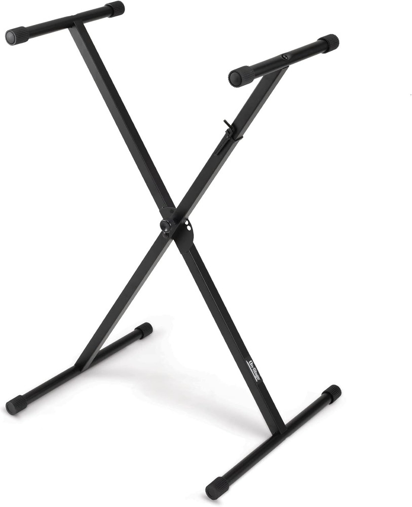 KS7190 Classic Single-X Keyboard Stand , Black