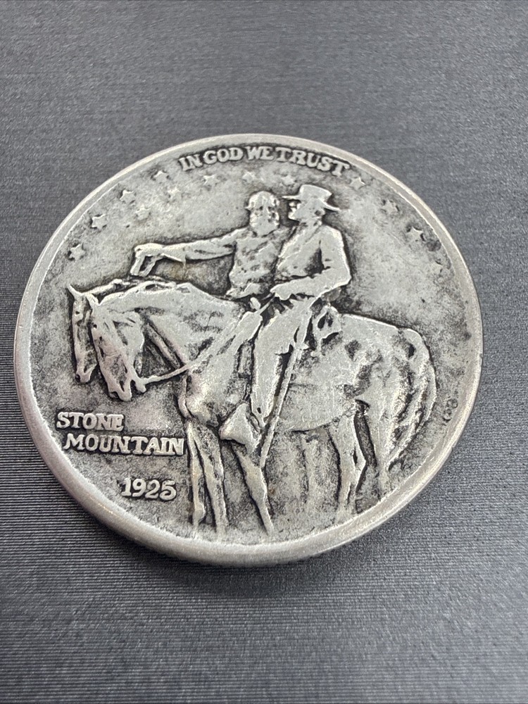 1925 Stone Mountain Commemorative Silver Half Dollar