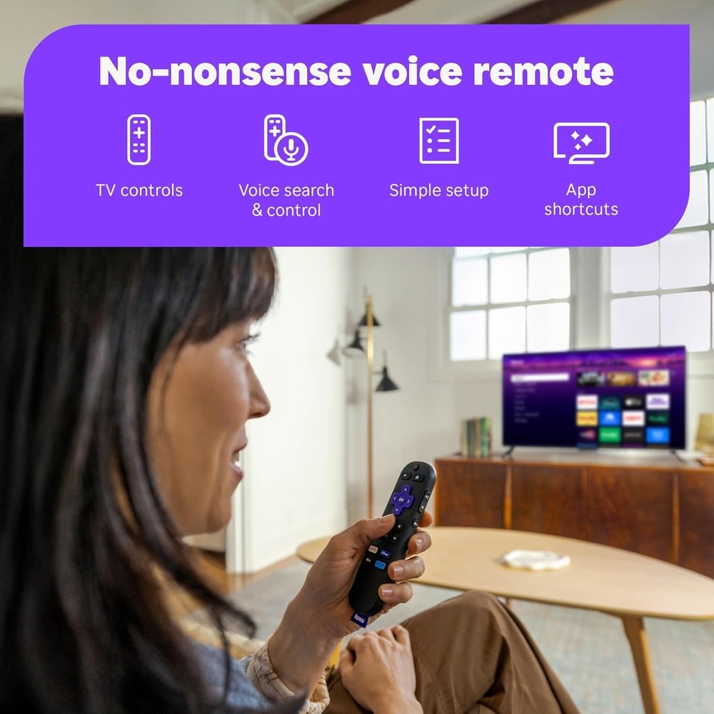 Roku Streaming Stick+ 4K HDR Streaming Device with Voice Remote