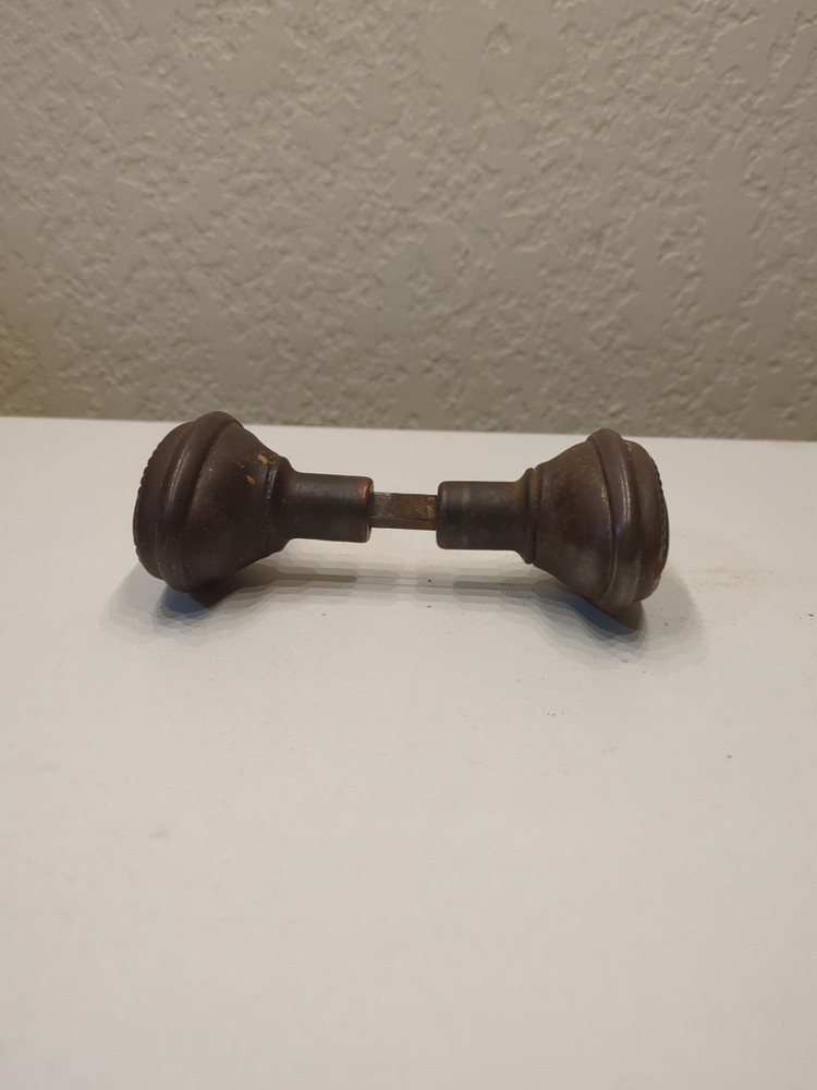Vintage Oval Door Knob Set