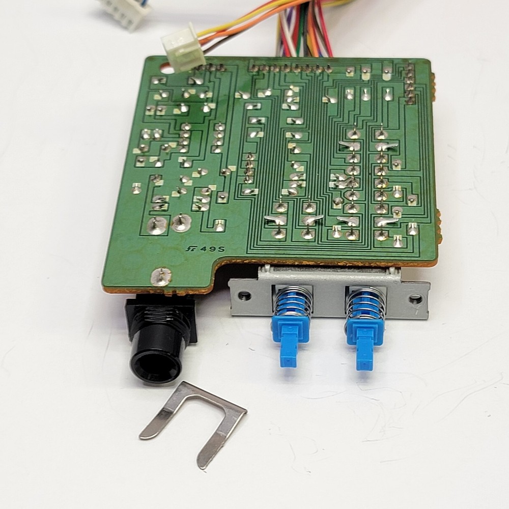 ORIGINAL - REC/SUBSONIC/MIC SWITCH JACK BOARD Part - BSR 4000XR EQ Equalizer