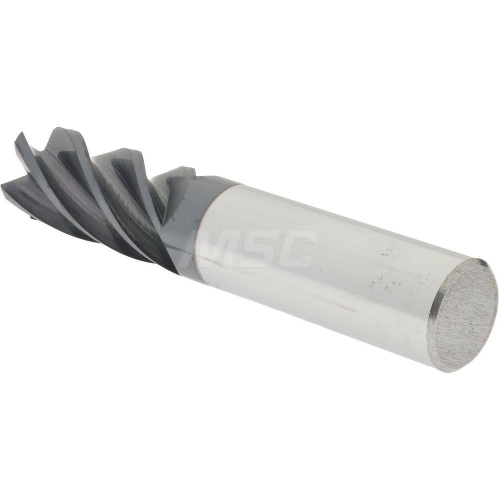 Accupro 3/4" Diam 5 Flute Single End Solid Carbide 0.03" Corner Radius End Mi...