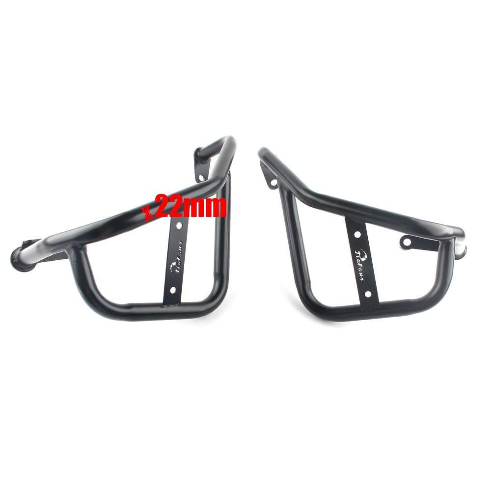 2×Fit For Himalayan 2018-2023 Engine Frame Protector Guard Rail Crash Bar Bumper