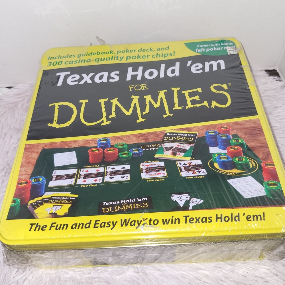 Fundex Texas Hold'em for Dummies Tin
