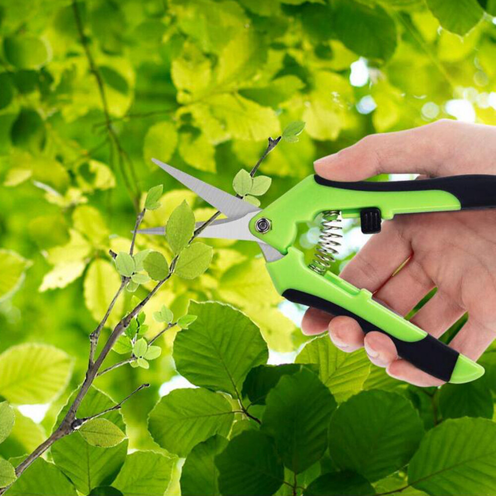 2-Pack Curved Blade Pruning ​Shear Plant Gardening Scissors Trimming Tool