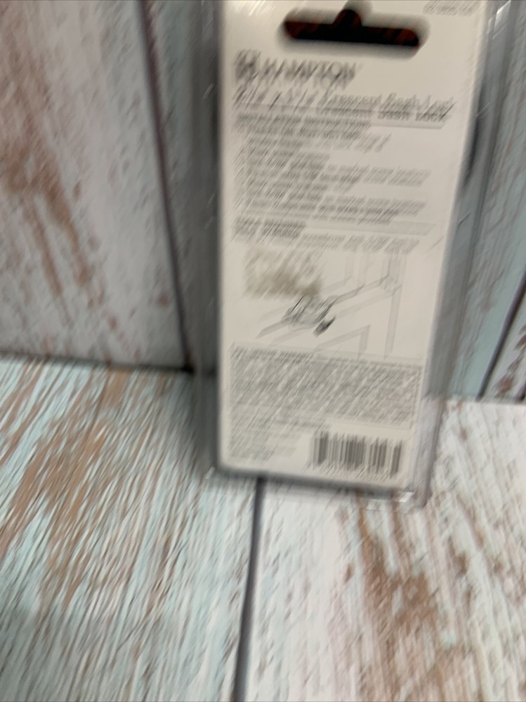 Crescent Sash Lock Bright Brass Security Hardware double hung window