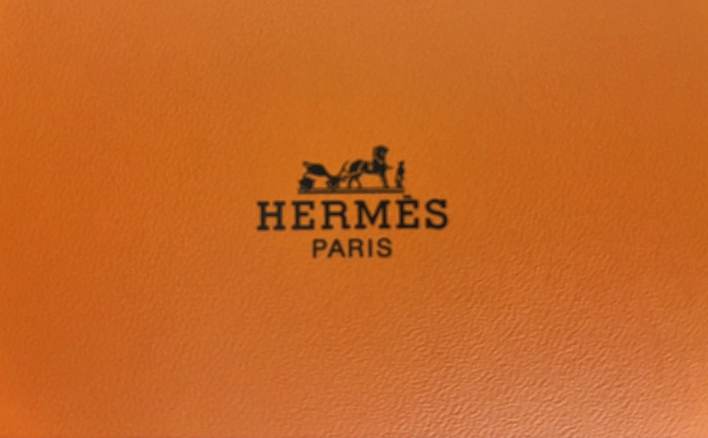 Authentic HERMES Empty Storage Box W/Tissue 12" x 8” x 4.5” 070 BIS