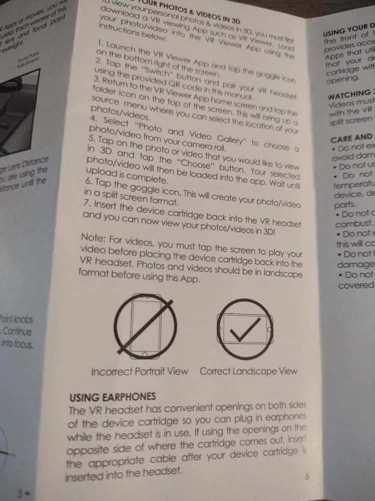 Vibe Essential Virtual Reality Headset